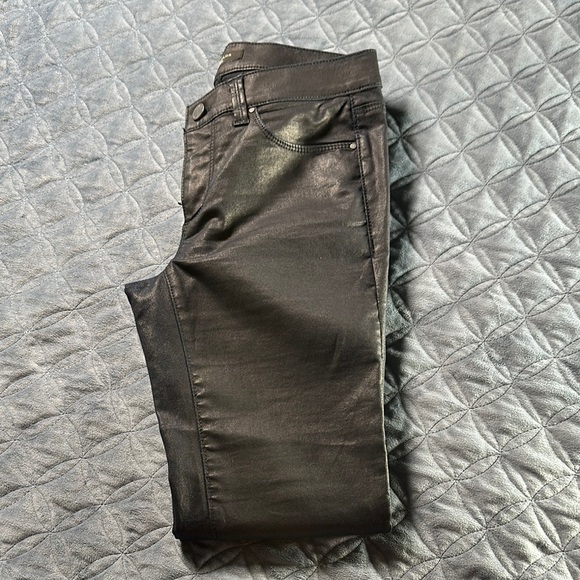 Ann Taylor Metallic Skinny Jeans - Picture 9 of 9